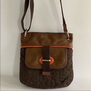 Fossil Quilted Key-Per in EUC